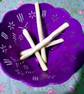 脆炒山药的做法步骤：2