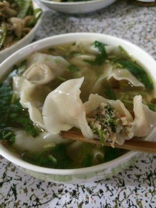 荠菜饺子的做法步骤：13