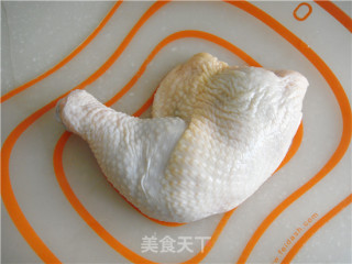 麻香香菇鸡腿丁的做法步骤：2