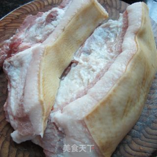 橙香腊肉的做法步骤：2
