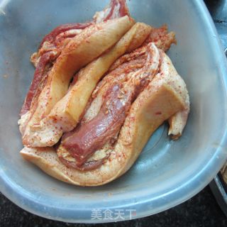橙香腊肉的做法步骤：6