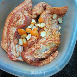 橙香腊肉的做法步骤：8