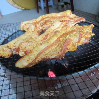 橙香腊肉的做法步骤：10