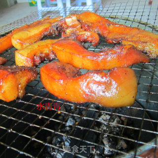 烟熏酱香孜然猪脸皮肉的做法步骤：9