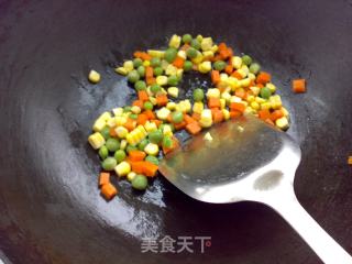 美式甜辣味：甜辣奶酪焗饭的做法步骤：2
