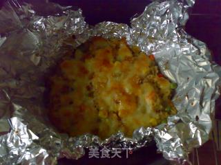 美式甜辣味：甜辣奶酪焗饭的做法步骤：8