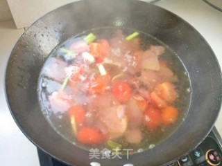 圣女果牛肉汤的做法步骤：8