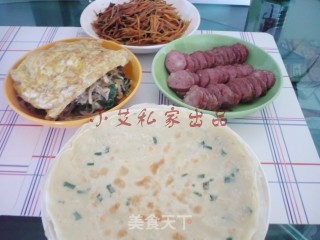 煎饼的做法步骤：13