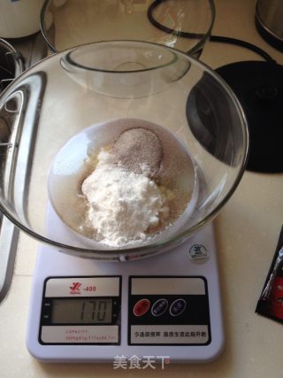 咖啡燕麦果肉甜饼的做法步骤：2