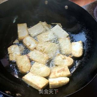 香煎豆腐的做法步骤：4