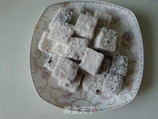 椰奶红豆糕的做法步骤：6
