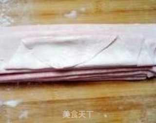 粉色手擀面的做法步骤：6