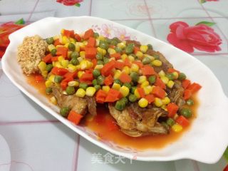 茄汁鲈鱼的做法步骤：8