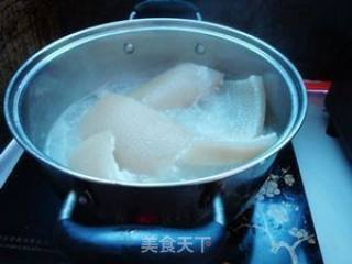 双色皮冻的做法步骤：1