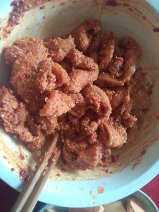粉蒸肉的做法步骤：5