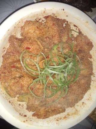 粉蒸肉的做法步骤：7