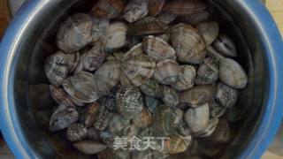 辣炒花哈的做法步骤：1