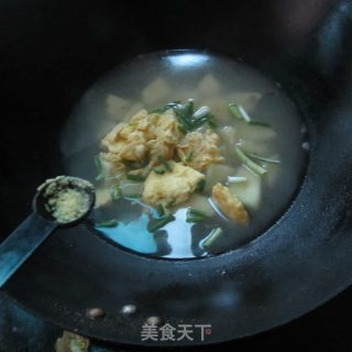 鸡蛋红薯丁的做法步骤：8