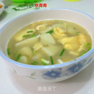 鸡蛋红薯丁的做法步骤：10