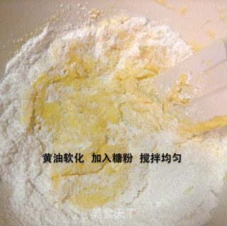蛋糕造型饼干的做法步骤：2