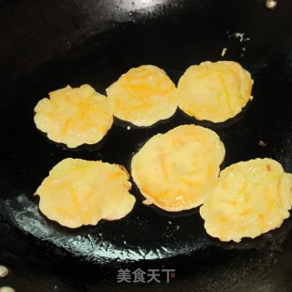 老南瓜丝煎饼的做法步骤：9