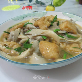 蘑菇煮油豆腐的做法步骤：8