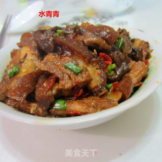 咸菜煮肉的做法步骤：8