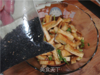 温拌千叶豆腐的做法步骤：14