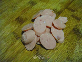 酸黄瓜火腿肠的做法步骤：3