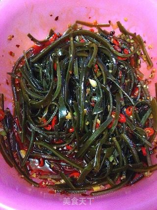 辣拌海带丝的做法步骤：6