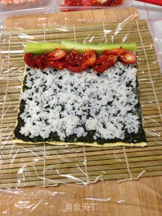 芝士寿司的做法步骤：7