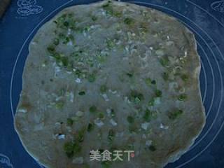 鸡油香葱饼的做法步骤：5