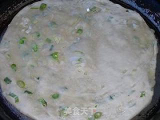 鸡油香葱饼的做法步骤：9