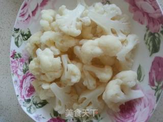 茄汁花菜的做法步骤：1