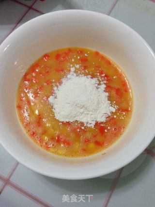 洋葱圈田园鸡蛋饼的做法步骤：3