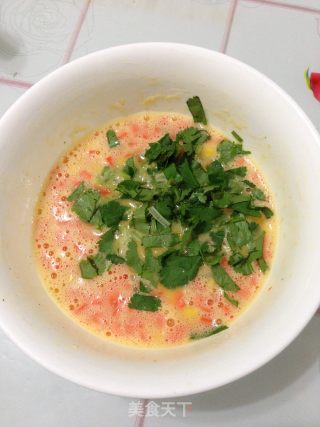 洋葱圈田园鸡蛋饼的做法步骤：4