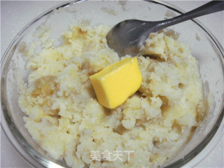 焗烤培根土豆泥的做法步骤：7