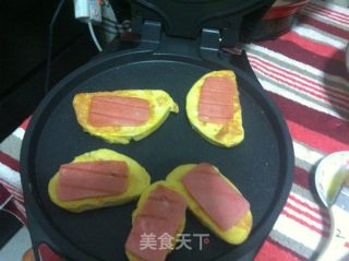 煎馒头片的做法步骤：4