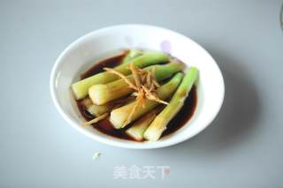 白灼芥蓝的做法步骤：3
