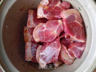 砂锅酿肉的做法步骤：2