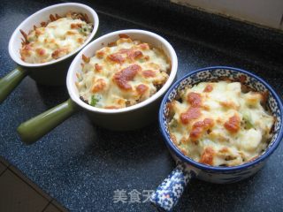 田园焗饭的做法步骤：12