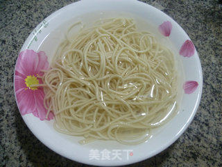 青瓜鸡蛋炒面的做法步骤：7
