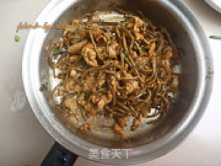 干豆角烧肉的做法步骤：9