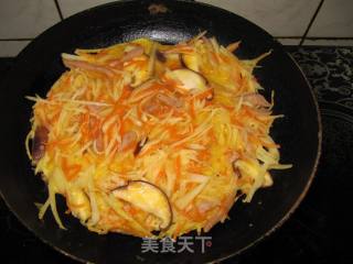 香煎什锦土豆饼的做法步骤：16
