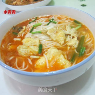 鱼汤鸡蛋面的做法步骤：7