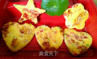 番茄鸡蛋饼的做法步骤：8
