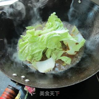 鸡蛋烧白菜的做法步骤：6