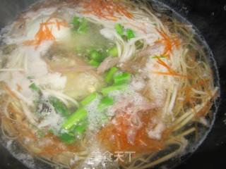 芦笋鸡蛋面的做法步骤：7