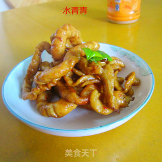 熏烤橙香猪大肠的做法步骤：7