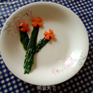 蜂蜜瓜条的做法步骤：2